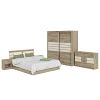 Set Dormitor Luca, Stejar K002
