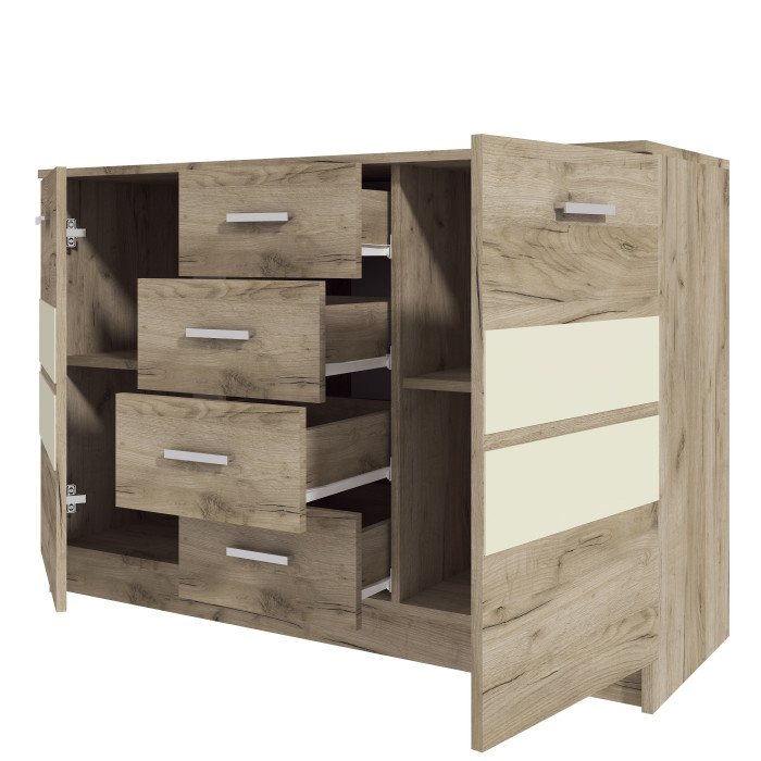 Set Dormitor Luca, Stejar K002