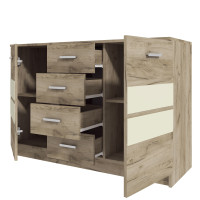 Set Dormitor Luca, Stejar K002