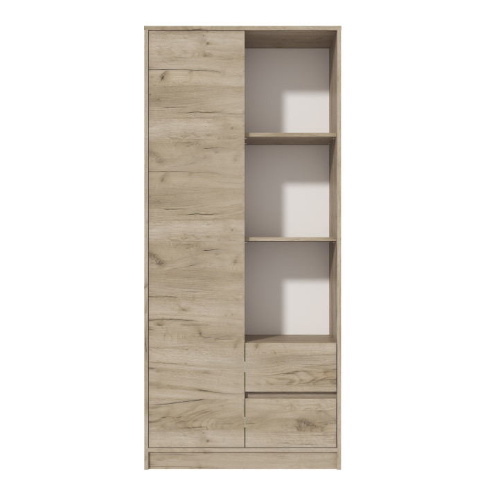 Dulap MP1 - 1U+2S, 80x33x180 cm