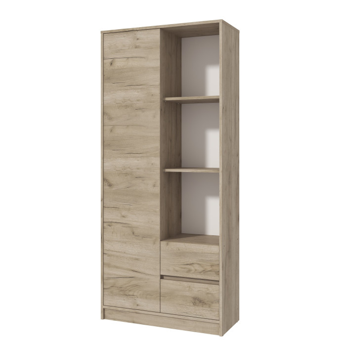 Dulap MP1 - 1U+2S, 80x33x180 cm