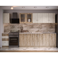 Bucatarie Venus ro 2.6M, 260x60x200cm