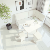 Set coltar bucatarie Tunis ,cu masa si 2 tabureti