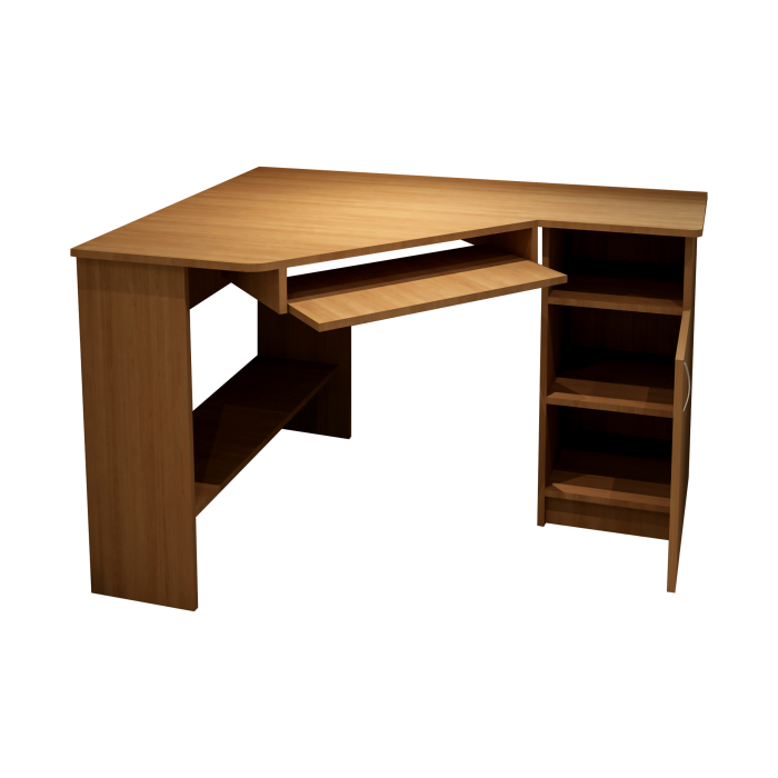 Birou pe Colt SU13 ro, 90x120x75cm