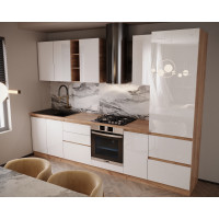 Bucatarie Chelsea 3m, 300x60x215 cm
