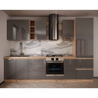 Bucatarie Chelsea 3m, 300x60x215 cm
