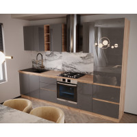 Bucatarie Chelsea 3m, 300x60x215 cm