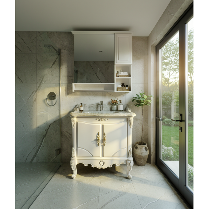 Set mobilier baie 780, 80x49x89cm