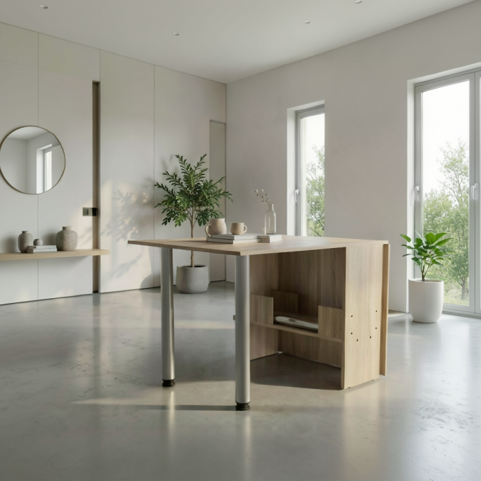 Masa plianta LUX ro, 170X81X74cm