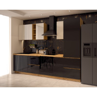 Bucatarie Chelsea 3m, 300x60x215 cm