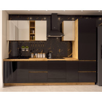 Bucatarie Chelsea 3m, 300x60x215 cm