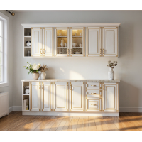 Bucatarie Imperia MS Alb, 240x60 210cm, MDF