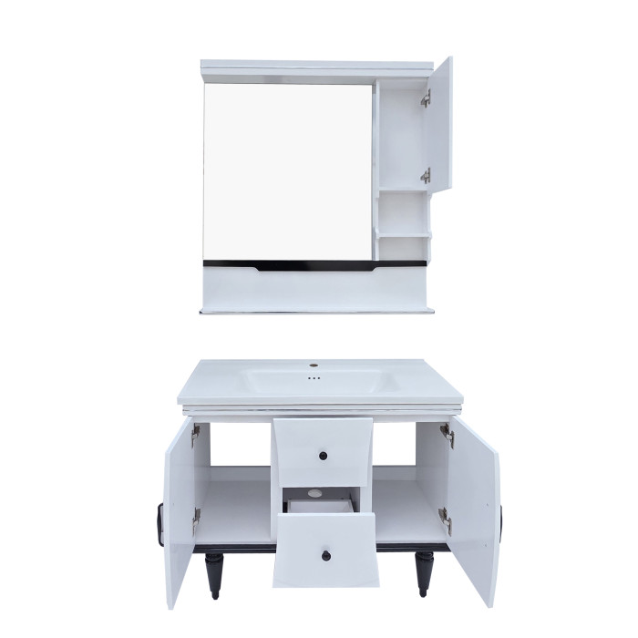 Set mobilier baie 804, 100x48x81cm