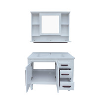 Set mobilier baie 1166, 100x47x81cm
