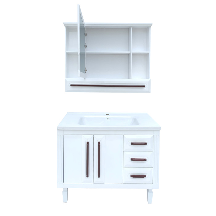 Set mobilier baie 1166, 100x47x81cm