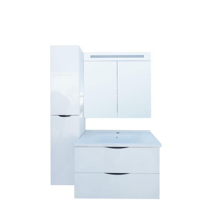 Set mobilier baie 1121, 80x47x45cm