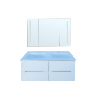 Set mobilier baie 1106, 121x47x48cm