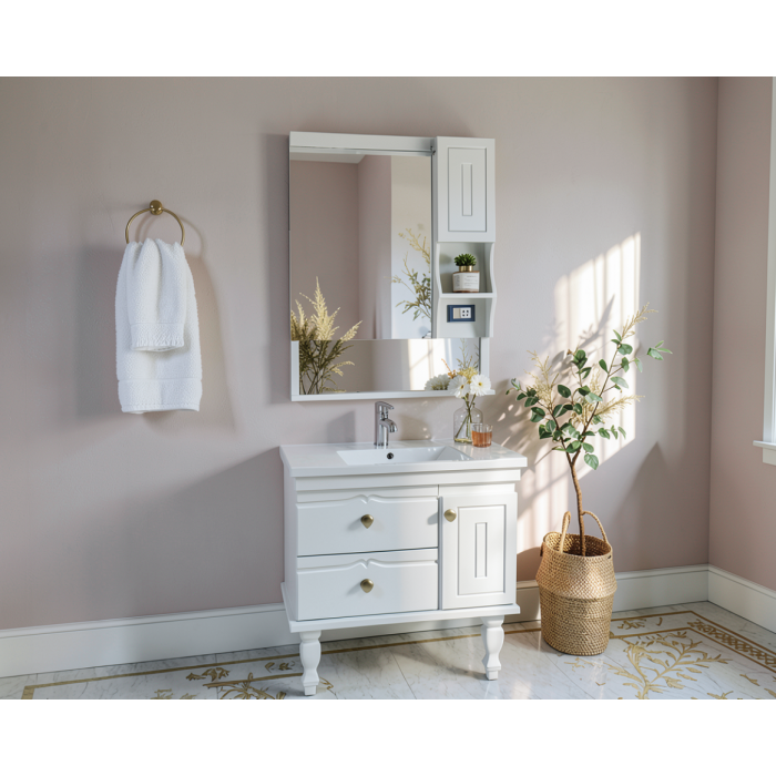 Set mobilier baie 1180, 80x47x82cm