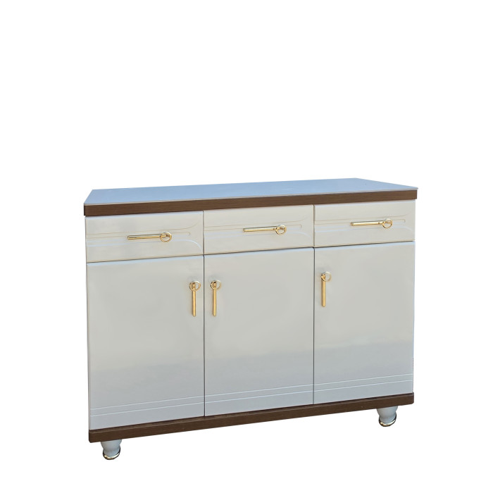 Pantofar MDF Atlas, crem deschis, 120x33x100 cm