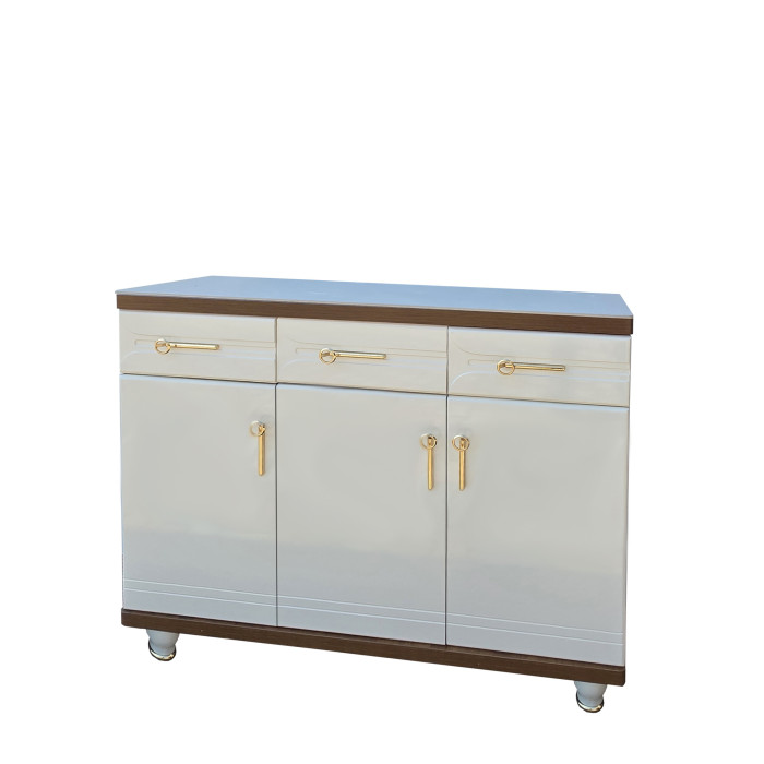 Pantofar MDF Atlas, crem deschis, 120x33x100 cm