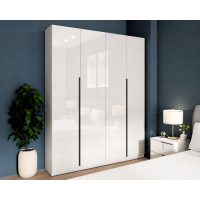 Dulap Prestige 4U - Acril alb