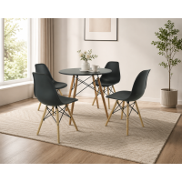 Set masa DA151,80x75 cm /4 scaune, 46x55x83 cm, DA232