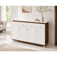 Pantofar MDF Vela, Crem deschis, 160x33x100 cm
