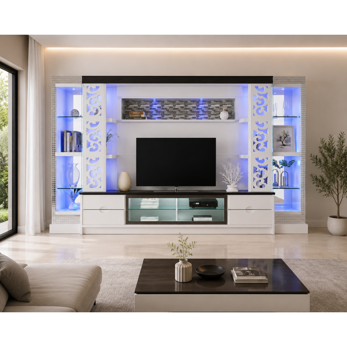 Living Cristal 320x40x220cm