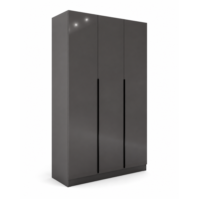 Dulap Prestige 3Usi Acril Antracit