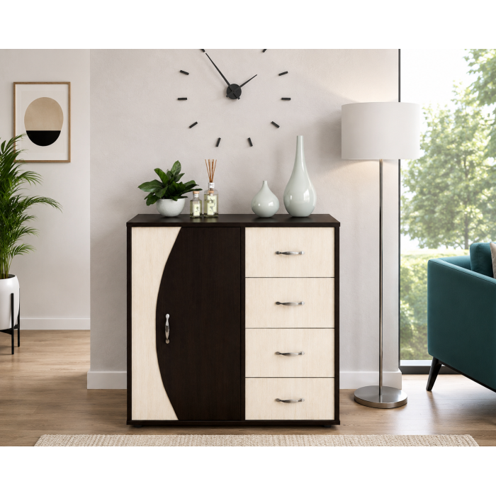 Comoda 4-1-1 ro, 88x45x91cm