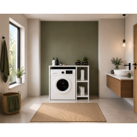 Dulap MS, 90x60x90 cm, Alb