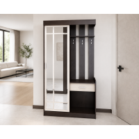 Cuier Parma wenge+stejar deschis