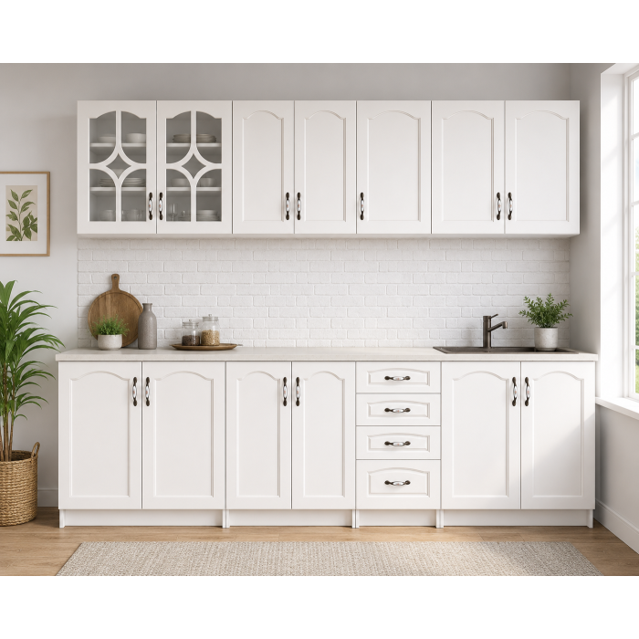 Bucatarie Olea 2.6m MDF Ro,...