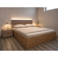 SET DORMITOR NENSI STEJAR + CAPPUCCINO