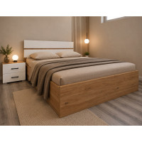 SET DORMITOR NENSI STEJAR+ALB
