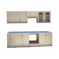 Bucatarie OLEA RO, MDF 2.6M, Mesteacan
