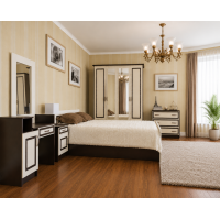 Set Dormitor Kim ro, wenge+mesteacan