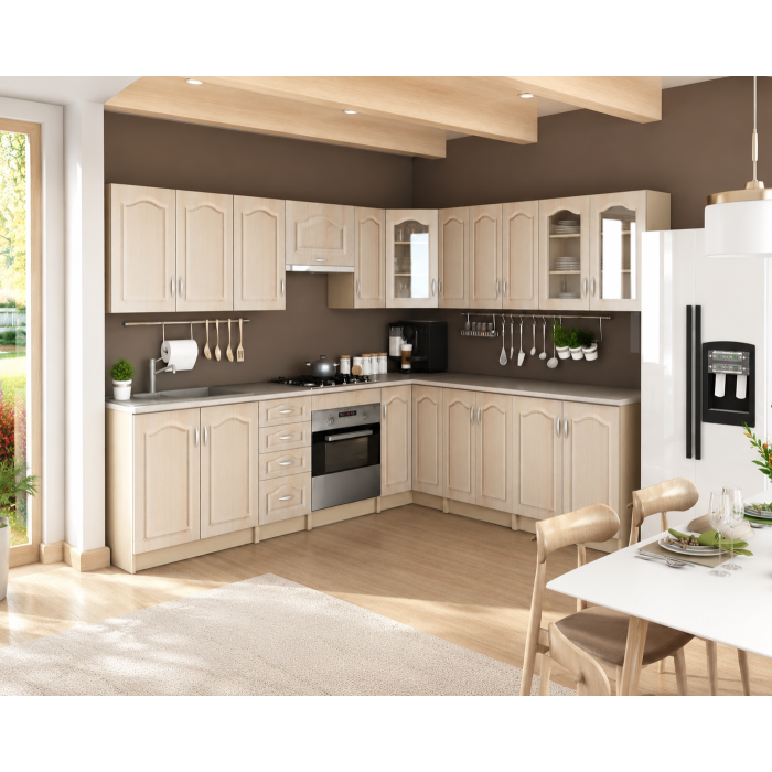 Bucatarie Olea pe Colt MDF,...