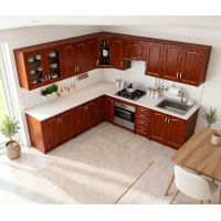 Bucatarie Olea pe Colt MDF, Calvados