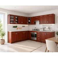 Bucatarie Olea pe Colt MDF, Calvados